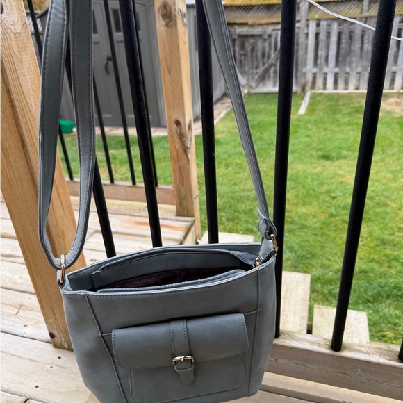 Blush Light Blue Crossbody Bag - Picture 6 of 8